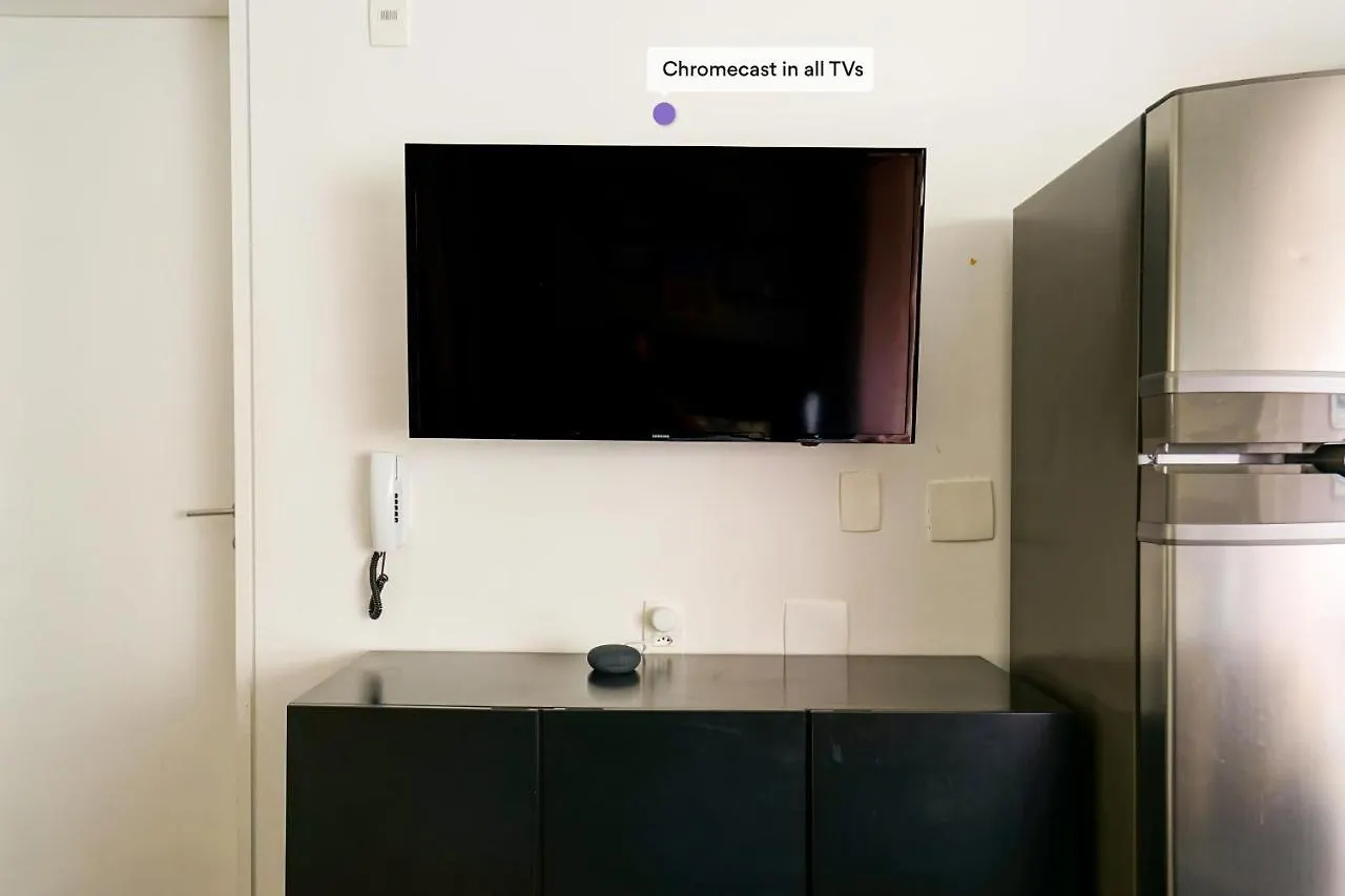 Studio com garagem, academia e piscina no prédio - Vila Olímpia Apartamento São Paulo