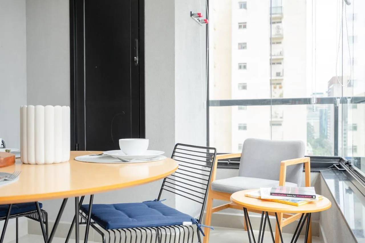 Studio com garagem, academia e piscina no prédio - Vila Olímpia Apartamento São Paulo