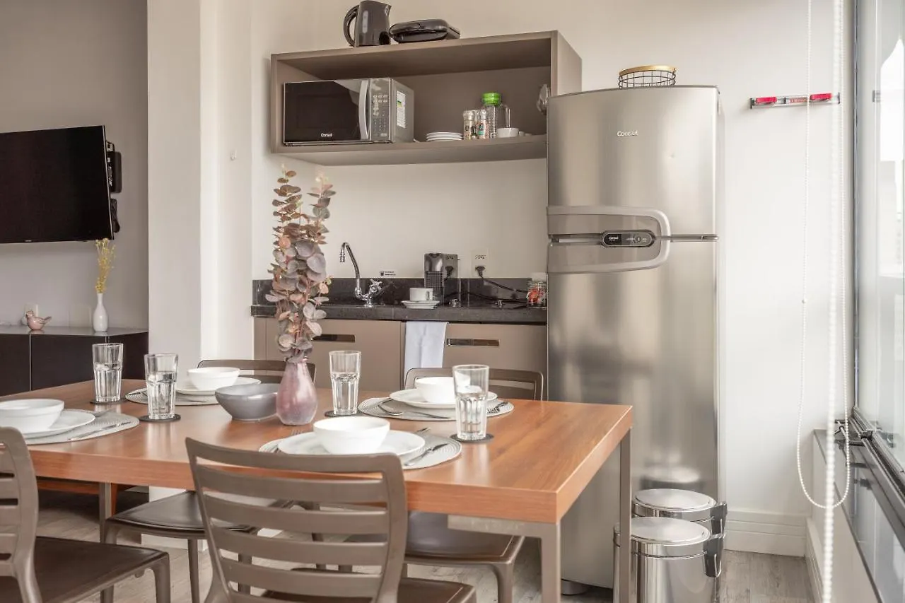 Studio com garagem, academia e piscina no prédio - Vila Olímpia Apartamento São Paulo