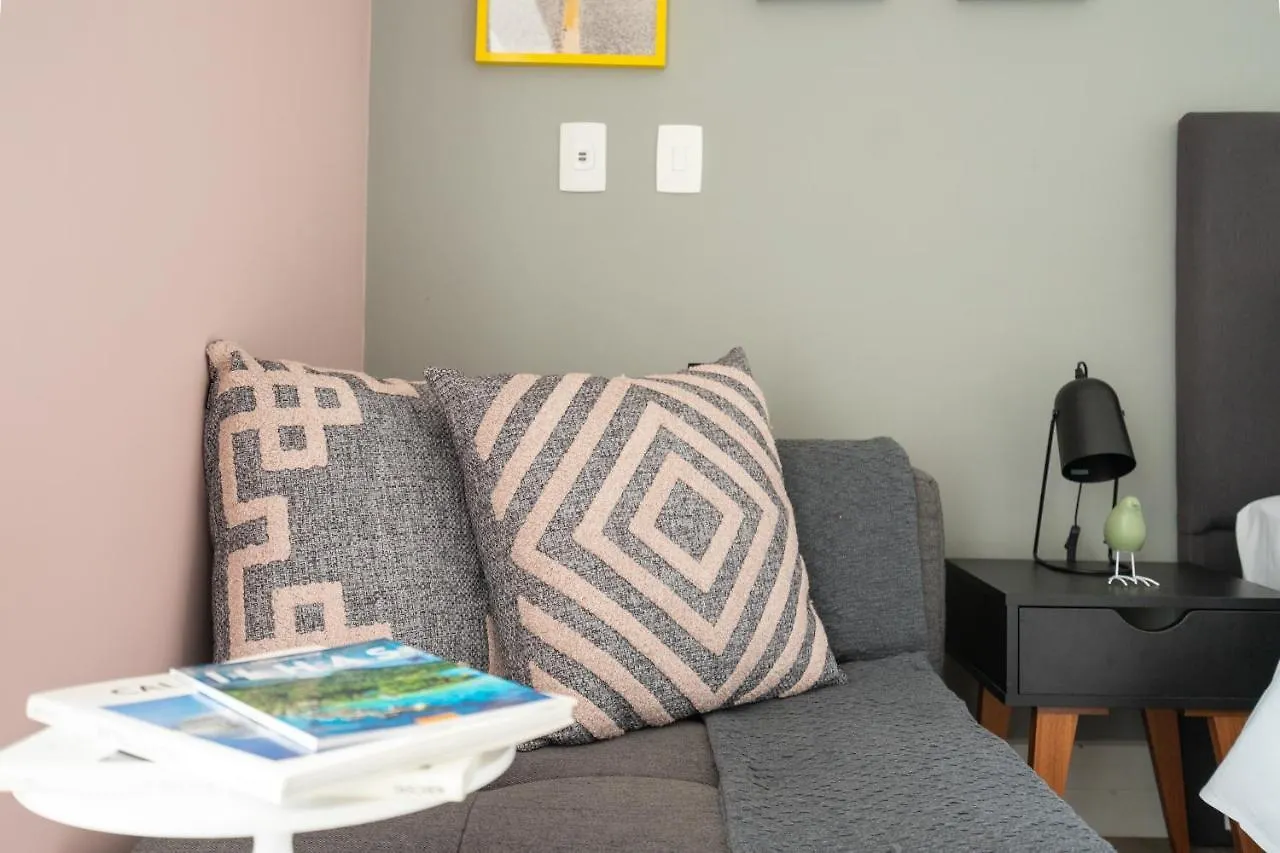 Studio com garagem, academia e piscina no prédio - Vila Olímpia Apartamento São Paulo