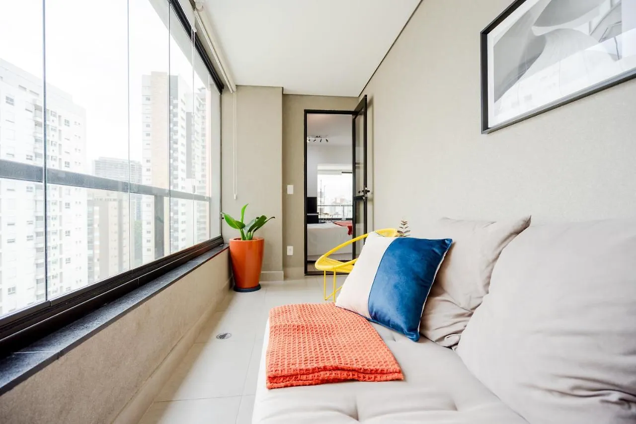 Studio com garagem, academia e piscina no prédio - Vila Olímpia Apartamento São Paulo 0*,  Brasil