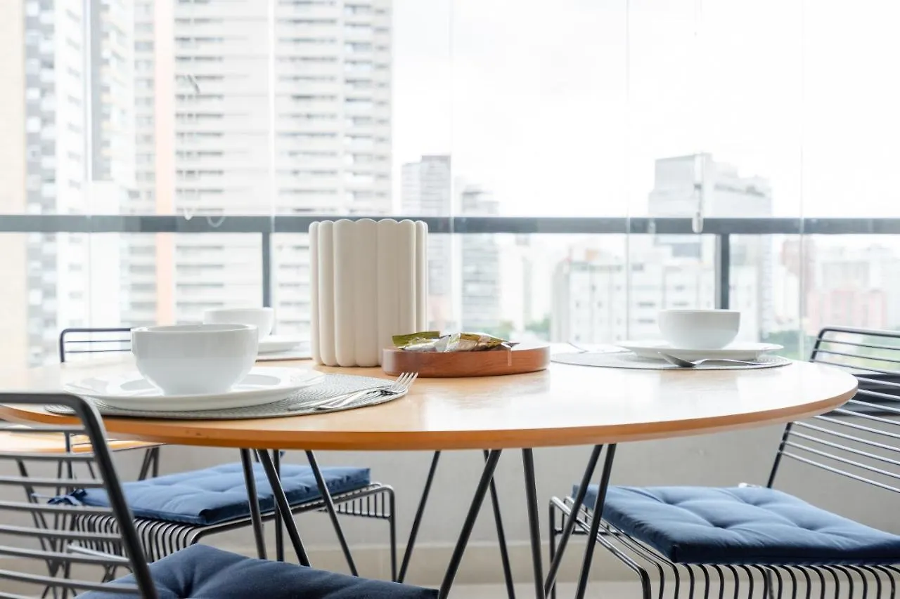 Studio com garagem, academia e piscina no prédio - Vila Olímpia Apartamento São Paulo