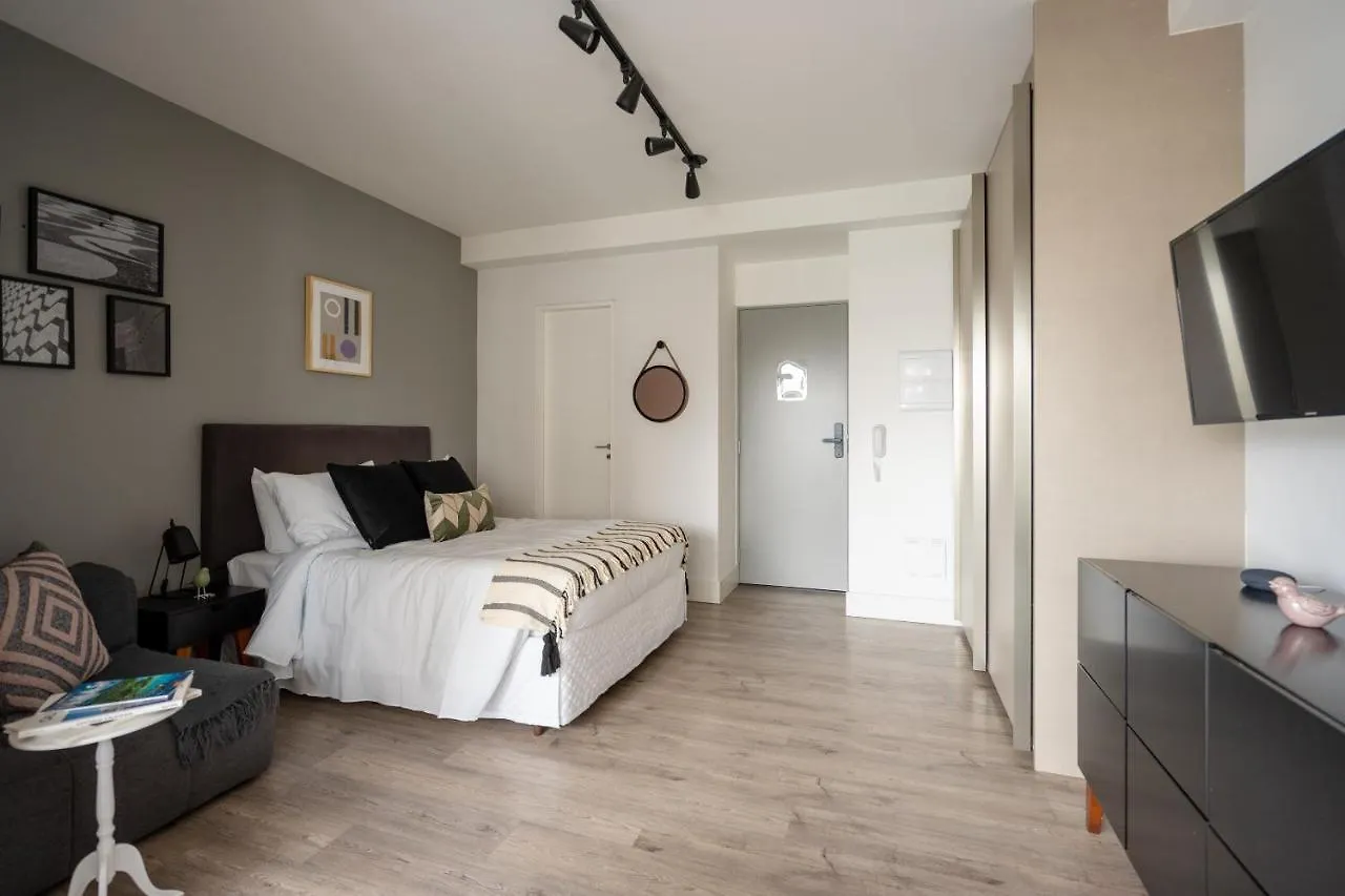Studio com garagem, academia e piscina no prédio - Vila Olímpia Apartamento São Paulo 0*,