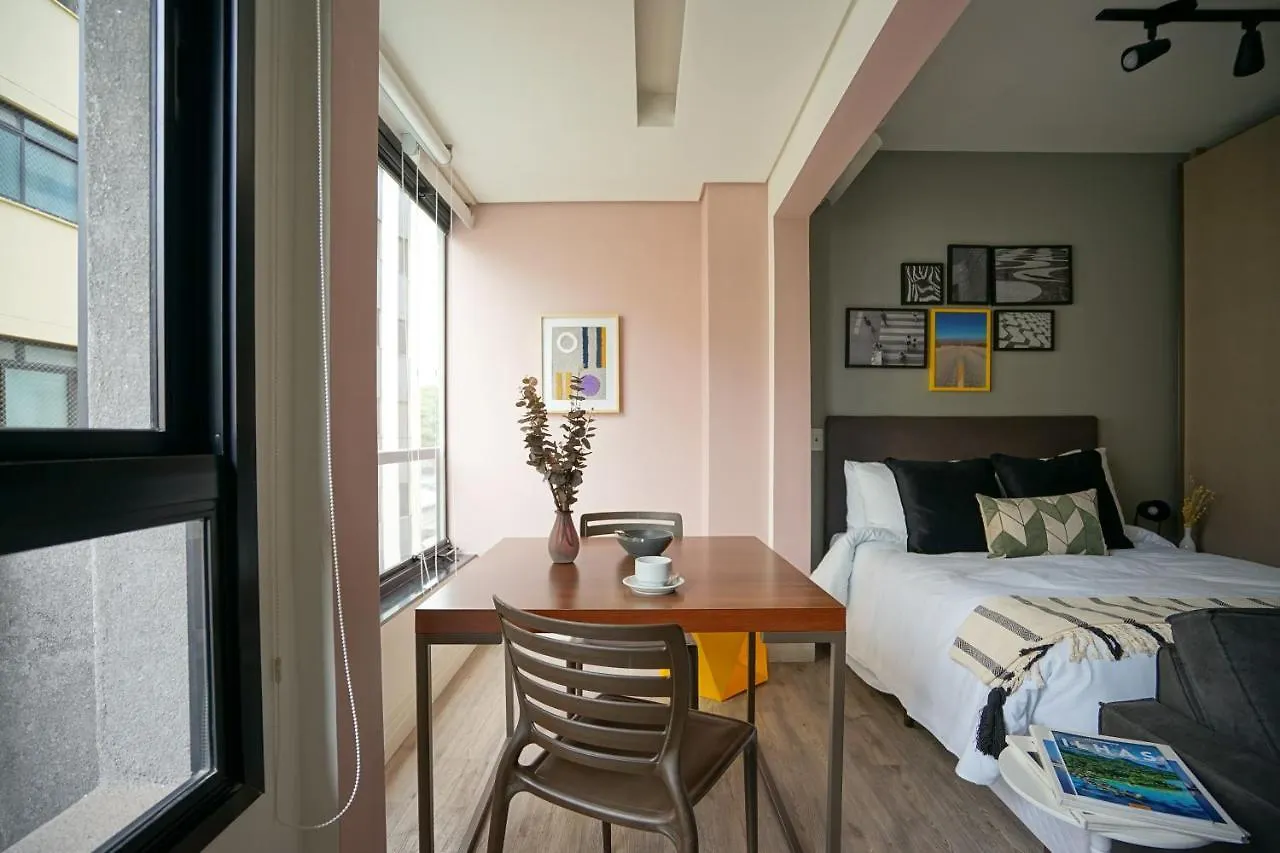 Studio Com Garagem, Academia E Piscina No Predio - Vila Olimpia Apartment Sao Paulo Brazil